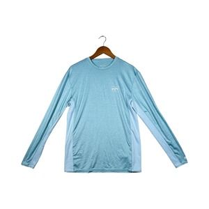 Billabong Arch Wave Loose Fit UPF 50+ Long Sleeve Surf Beach Sun Tee L